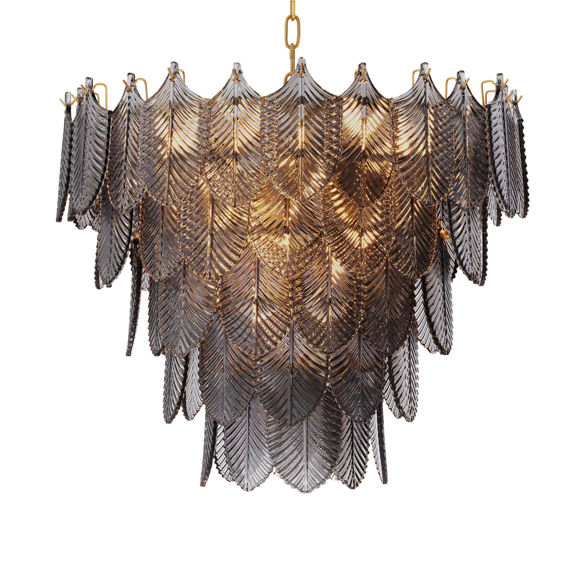 Charcoal chandelier deals